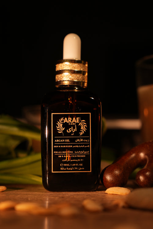 Arae Care Argan Oil 100% Original | Cold Pressed | Small Batch | UV Protected